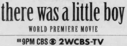 There Was a Little Boy poster