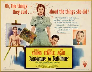 Adventure in Baltimore poster