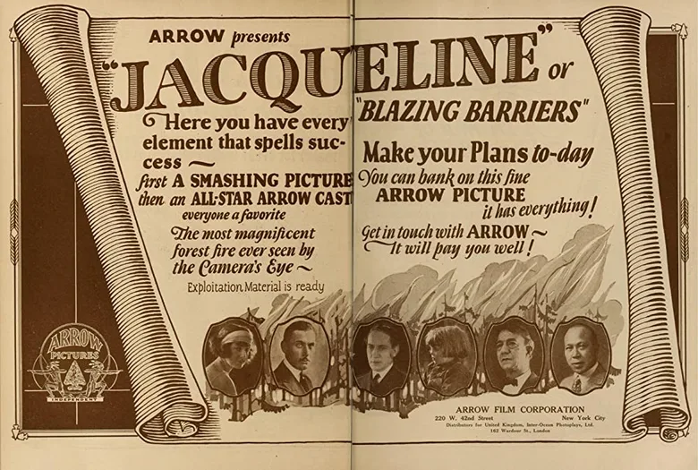 Jacqueline, or Blazing Barriers poster