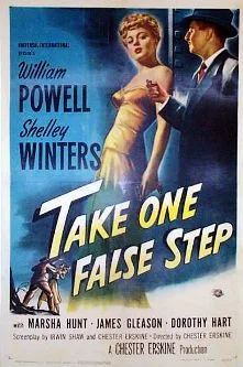 Take One False Step poster
