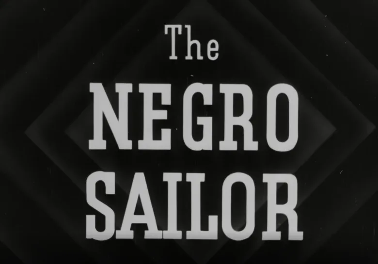 The Negro Sailor poster