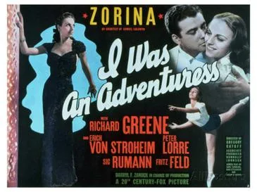 I Was an Adventuress poster
