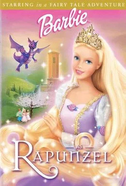 Barbie as Rapunzel poster