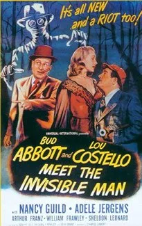 Abbott and Costello Meet the Invisible Man poster