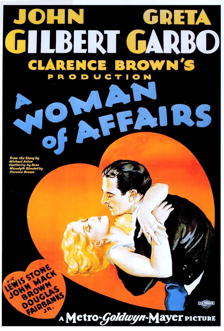 A Woman of Affairs poster