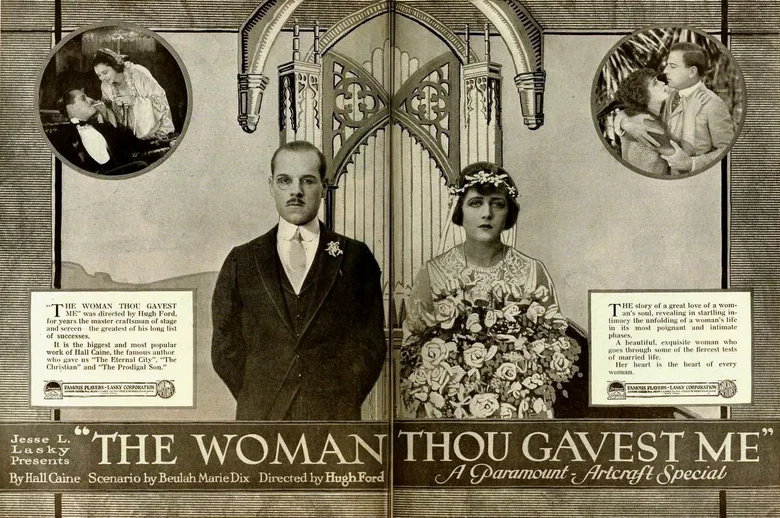 The Woman Thou Gavest Me poster