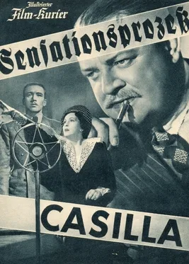 Sensationsprozess Casilla poster