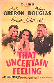 That Uncertain Feeling poster