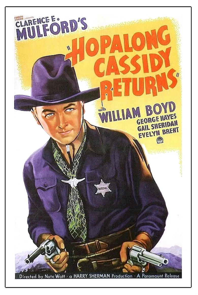 Hopalong Cassidy Returns poster