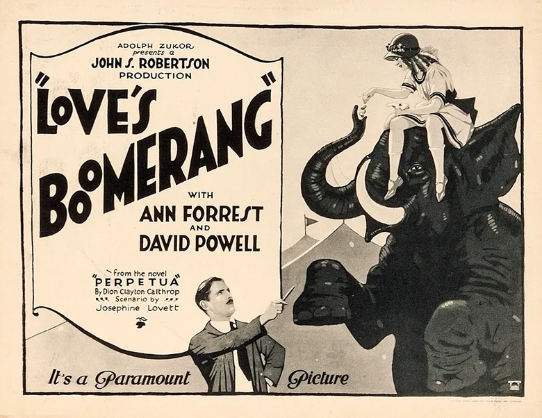 Love's Boomerang poster