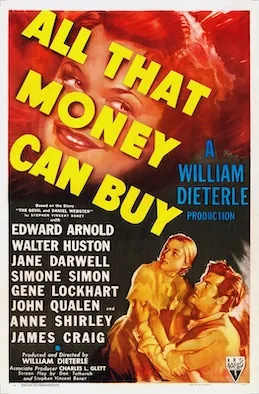 The Devil and Daniel Webster poster
