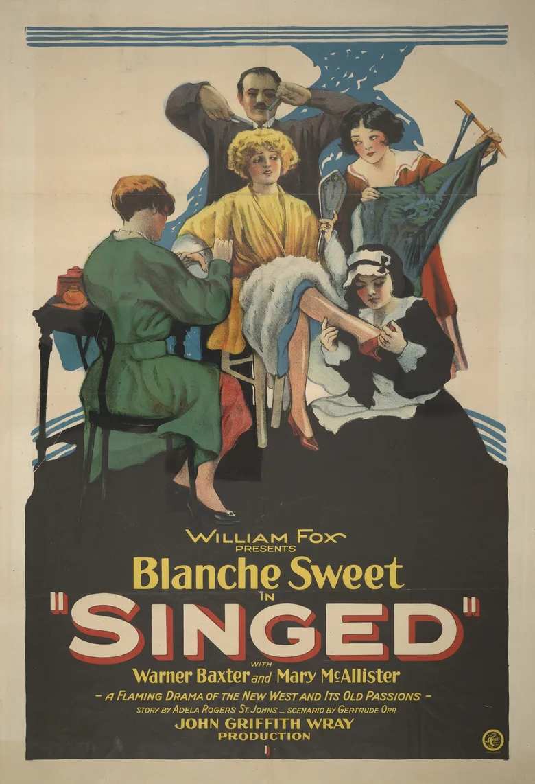 Singed poster