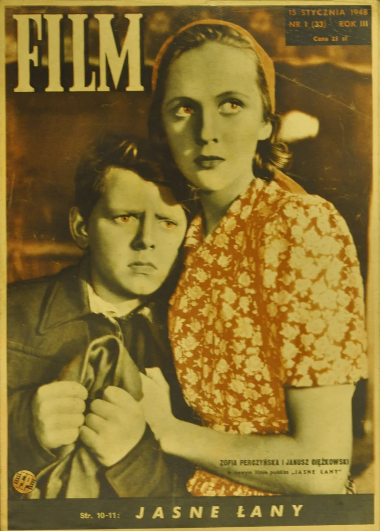 Jasne łany poster