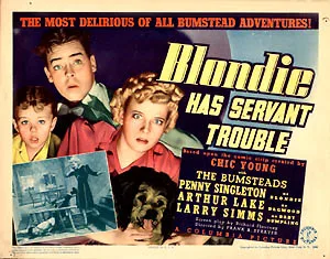 Blondie Has Servant Trouble poster