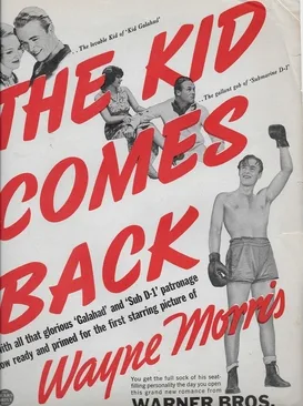 The Kid Comes Back poster