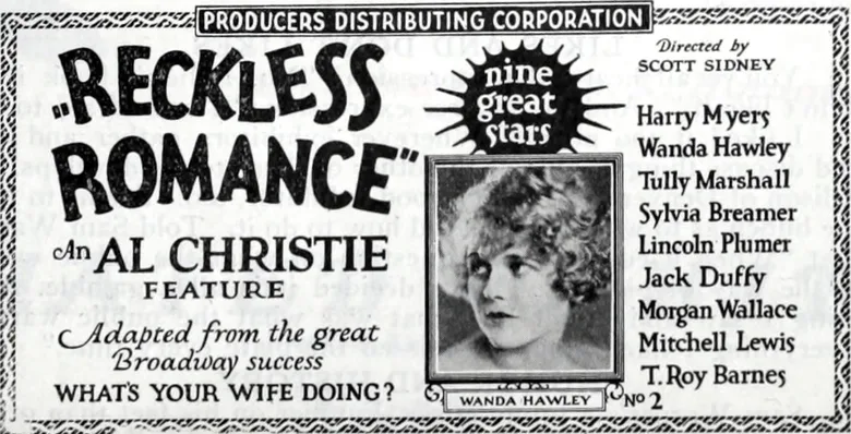 Reckless Romance poster