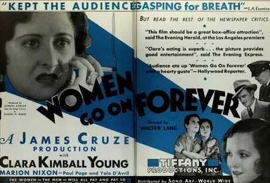 Women Go on Forever poster