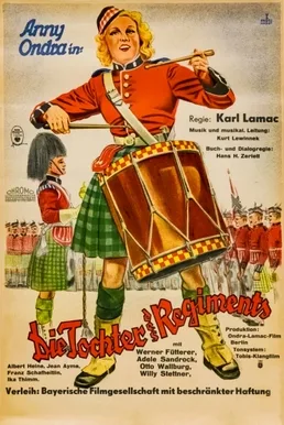 Daughter of the Regiment poster