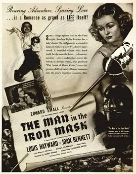 The Man in the Iron Mask poster