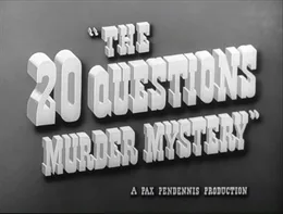 The Twenty Questions Murder Mystery poster