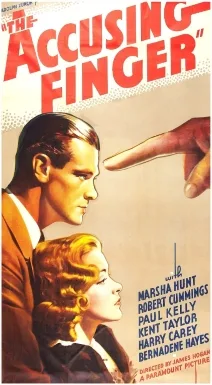 The Accusing Finger poster