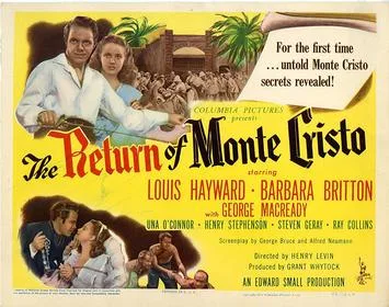 The Return of Monte Cristo poster
