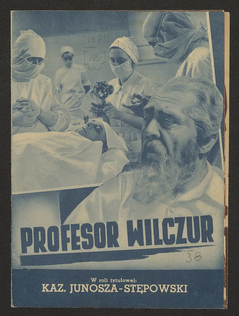 Profesor Wilczur poster