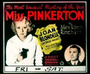 Miss Pinkerton poster