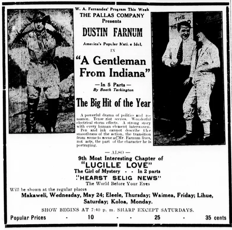 The Gentleman from Indiana poster