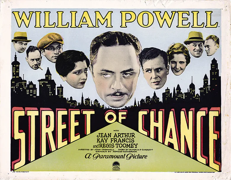 Street of Chance poster