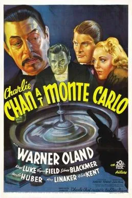 Charlie Chan at Monte Carlo poster