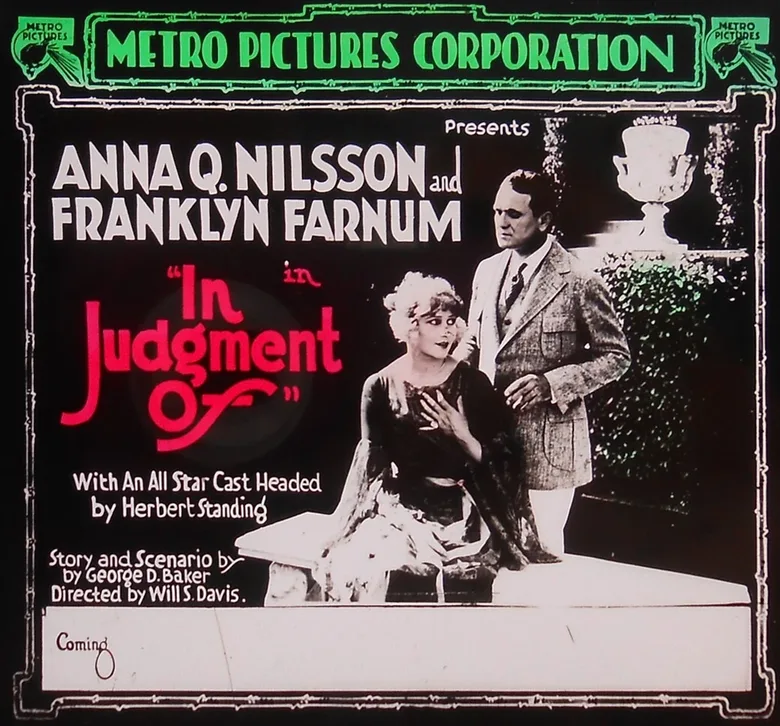 In Judgment Of poster