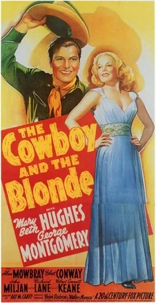 The Cowboy and the Blonde poster