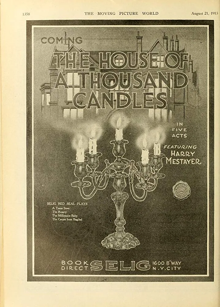The House of a Thousand Candles poster
