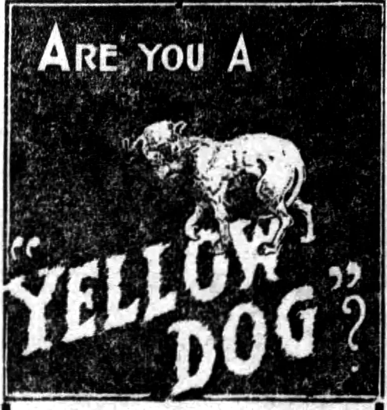 The Yellow Dog poster