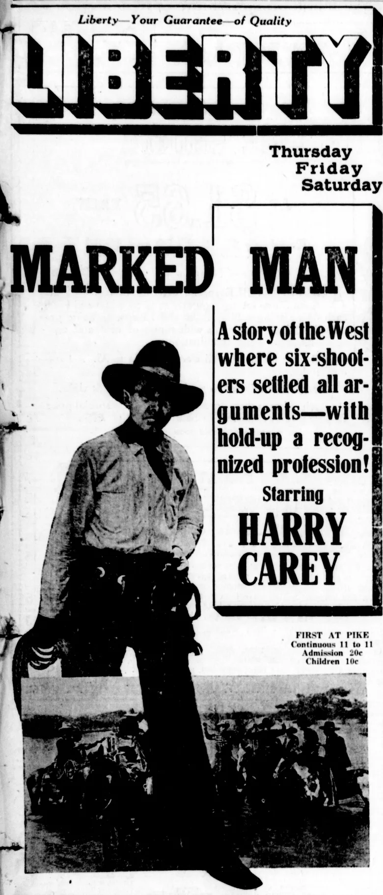 A Marked Man poster