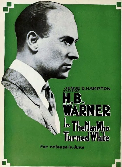 The Man Who Turned White poster