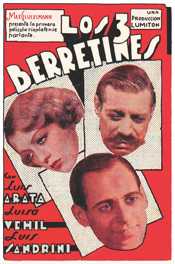 Los tres berretines poster