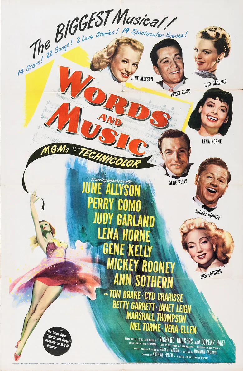 Words and Music poster