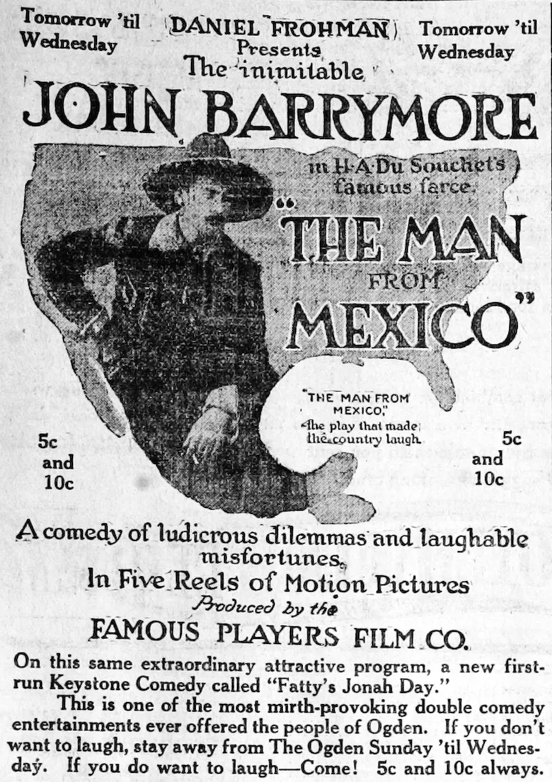 The Man from Mexico poster