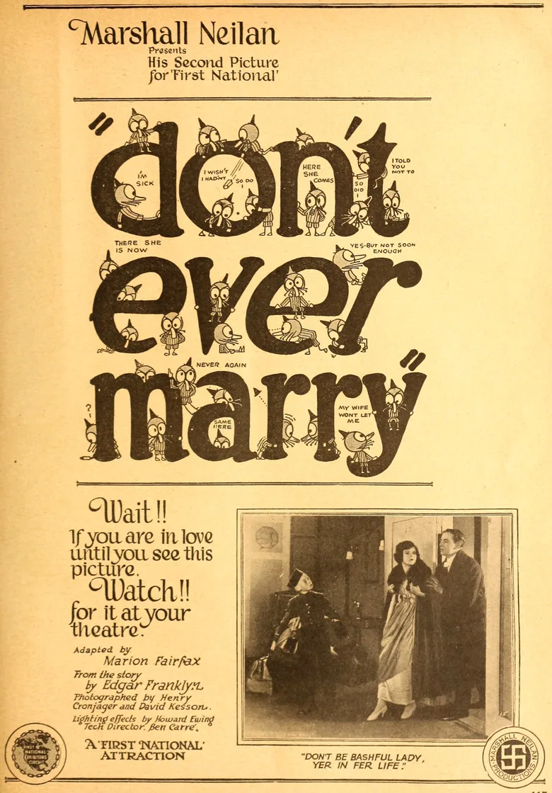 Don't Ever Marry poster