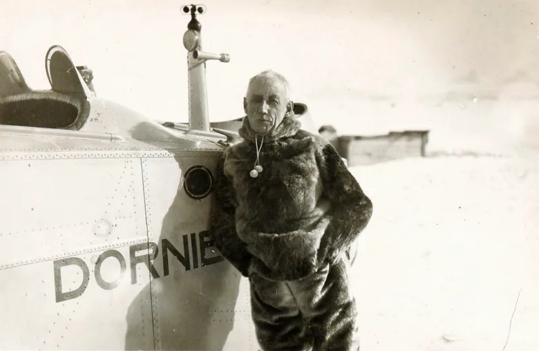 Roald Amundsen – Ellsworths Flyveekspedisjon 1925 poster