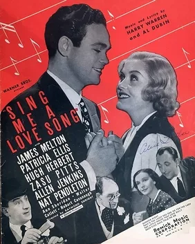 Sing Me a Love Song poster