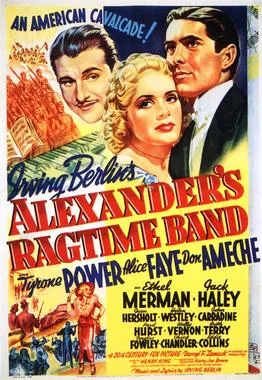 Alexander's Ragtime Band poster