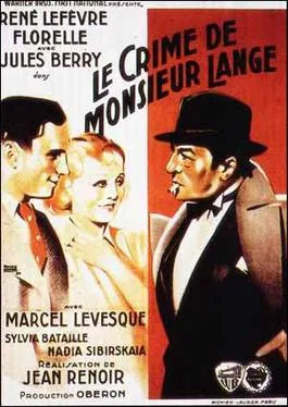 The Crime of Monsieur Lange poster