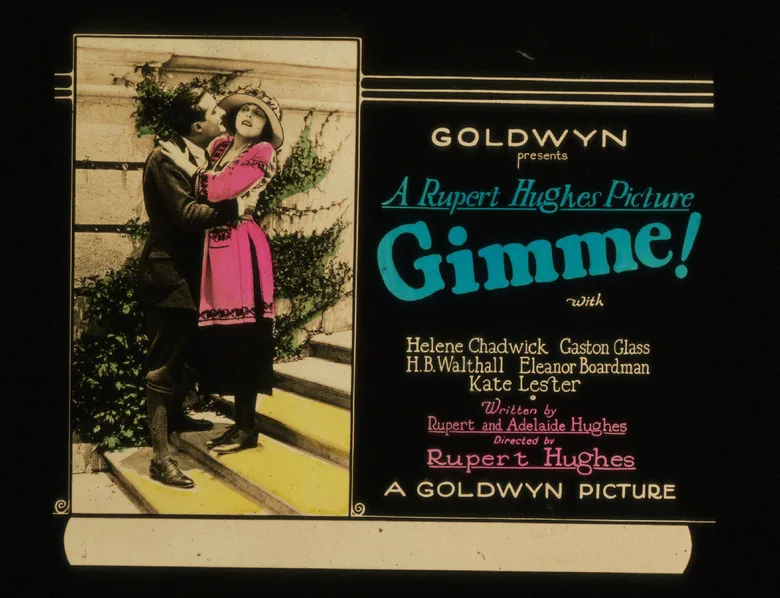 Gimme poster