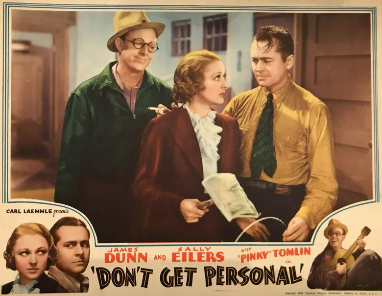 Don't Get Personal poster