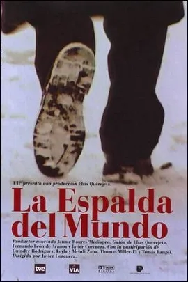La espalda del mundo poster