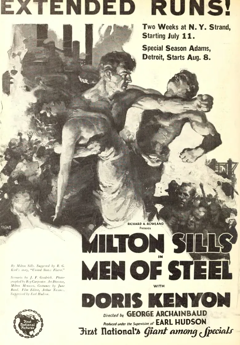 Men of Steel poster