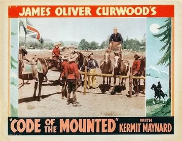 Code of the Mounted poster